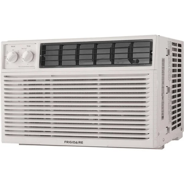 Frigidaire 6 - 000 BTU 115V Window-Mounted Mini-Compact Air Conditioner with Controls, White