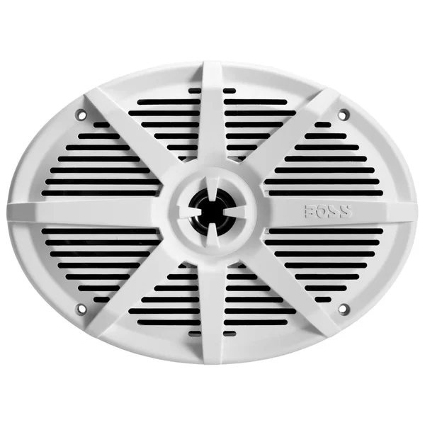 Boss Audio MR692W 6x22 x 9x22 2-Way 350W Marine Full Range Speaker - White