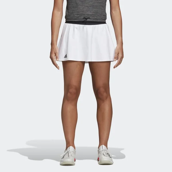Adidas Women's Escouade Tennis Skirt, Size: Large, White