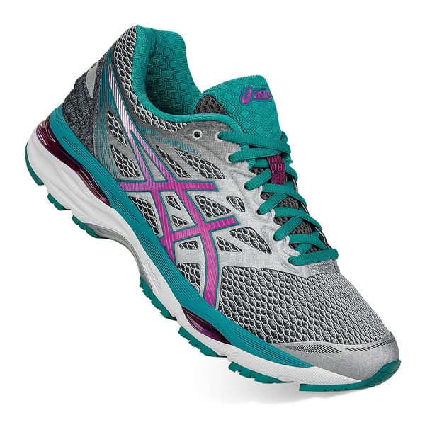 Asics GEL-Cumulus 18 Women's Running Shoes - Silver Pink Lapis - 6