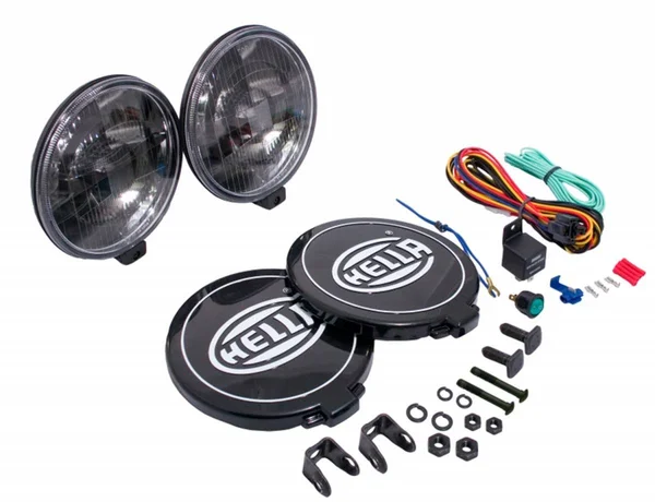 Hella 005750991 500 Series Black Magic Driving Lamp Kit