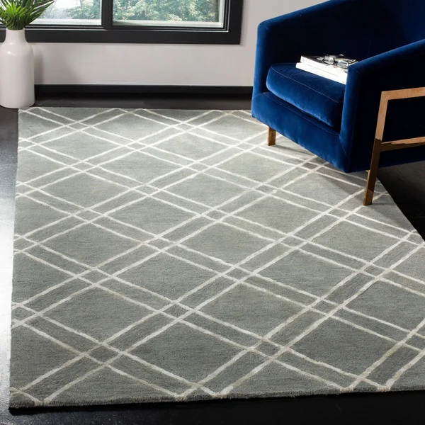 Safavieh Himalaya Rug HIM901 Dark Grey, Ivory, 4& x 6&