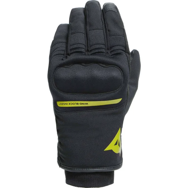 Dainese Avila D-Dry Gloves Black Yellow