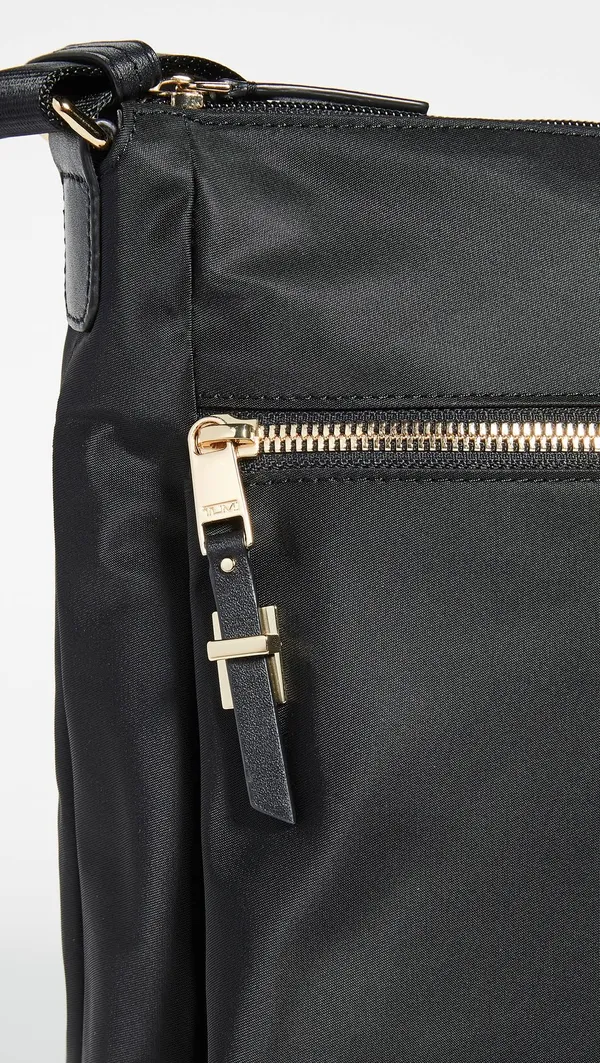 Tumi Black Voyageur Canton Crossbody Bag