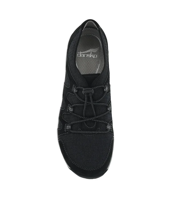 Dansko Women's Holland Sneaker, Black Suede
