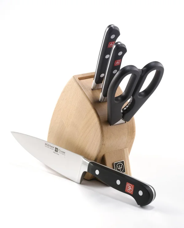 Wusthof Classic 5 Piece Studio Knife Block Set
