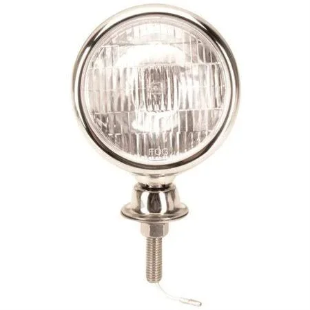 Stainless Steel Tear Drop 12 Volt Fog Light, Clear Lens
