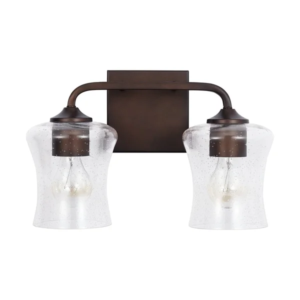 Capital Lighting 139221BZ-499 Reeves 2 Light Vanity - Bronze