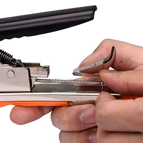 FUNTECK Plant Tying Machine Tapener Tool for Grapes, Raspberries, Tomatoes and Vining Vegetables, Comes with Tapes, Staples