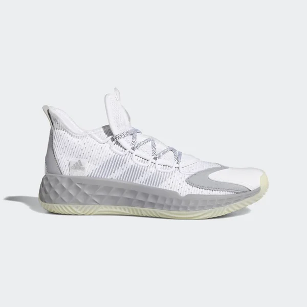 Adidas Pro Boost Low Shoes - Unisex - Cloud White - Chalk White - M 20, W 21