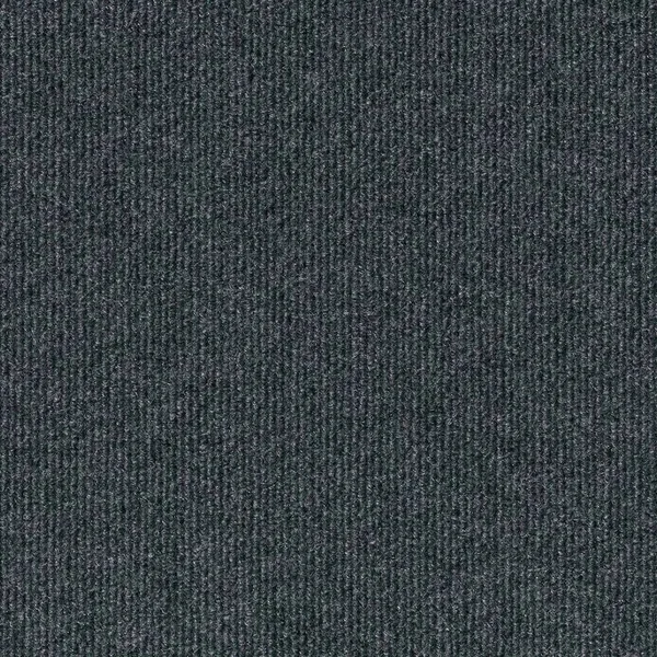 Foss Peel and Stick Ribbed Gunmetal 18 in. x 18 in. Residential Carpet Tile (16 Tiles/Case) - Grey