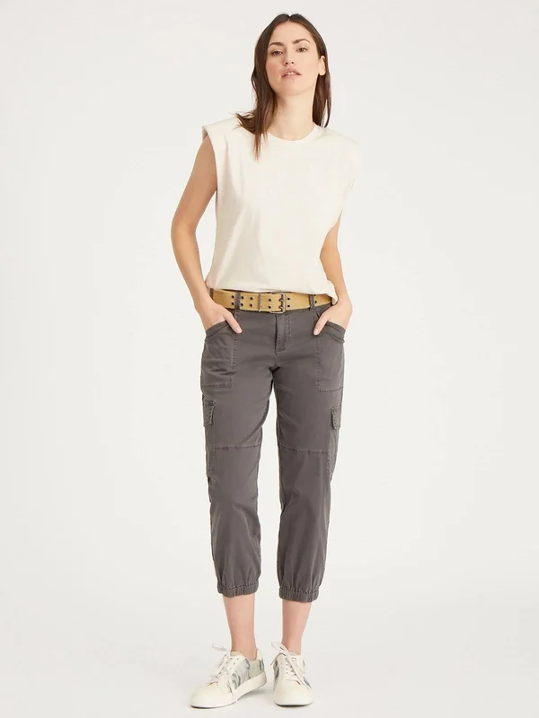 Sanctuary Terrain 2020 Women's Casual Pants Washed Black : 25 24