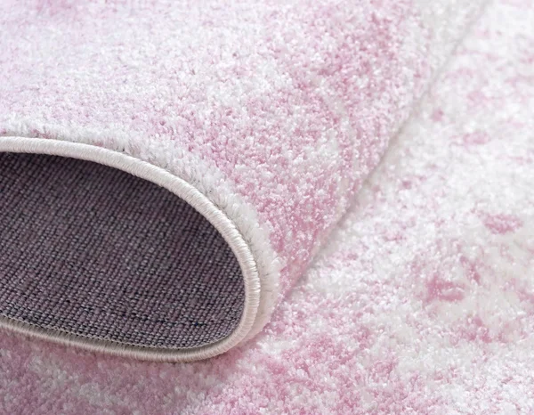 Rugs.com Dover Collection Rug 4& x 6& Pink Low-Pile Rug Perfect for Entryways, Kitchens, Breakfast Nooks, Accent Pieces