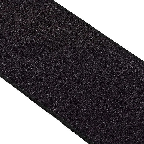 Beverly Rug Indoor Non Slip Carpet Stair Treads 8.5x22x 26x22 Solid Colors - Set of 13 - Grey