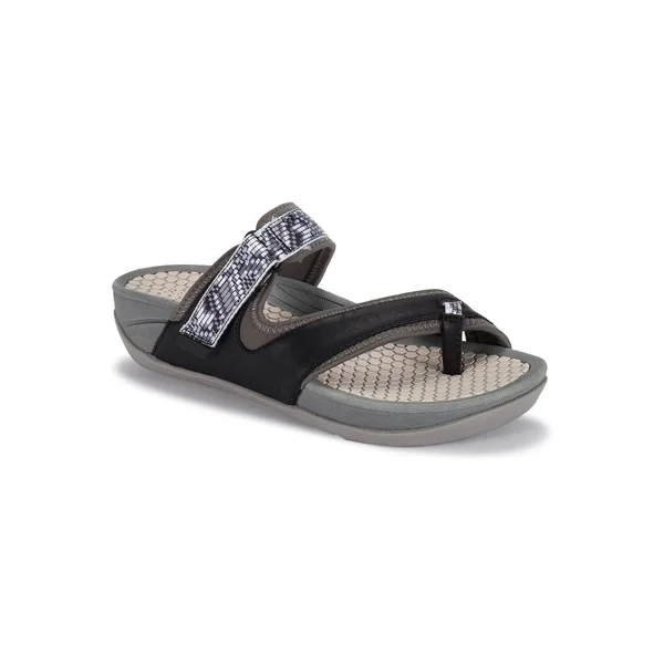 Baretraps Women's Deserae Slide Sandals - Dark Grey - 9W