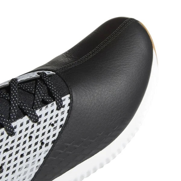 Adidas Golf Adicross Bounce 2 Golf Shoes - Male, Black/Silver/White, 10