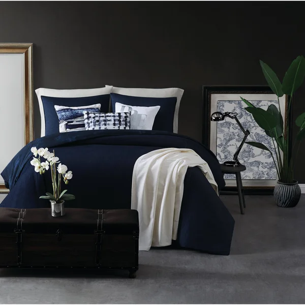 Sean John Denim Comforter Set Blue Full/Queen
