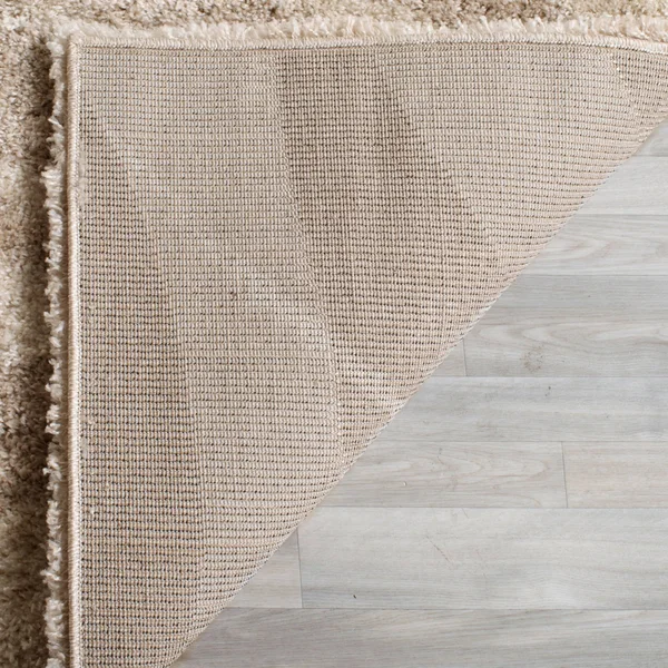 Safavieh PTS215A-29 2 ft. 3 in. x 9 ft. Portofino Shag Rectangle Rug Ivory & Grey