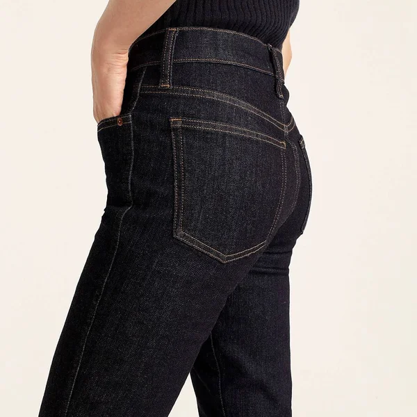 J.Crew Womens 9x22 Vintage Slim-Straight Jean in Resin Rinse (Size 30)