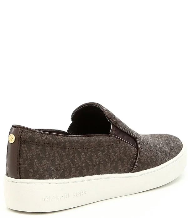 Michael Michael Kors Black Keaton Slip on Sneakers