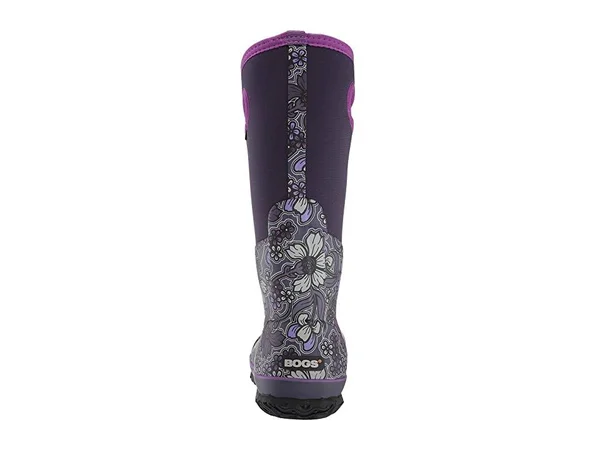 Bogs Classic Tall May Flowers Boot - Women's Purple Multi - 11.0