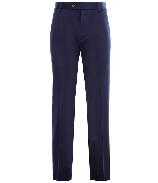 Roundtree Yorke TravelSmart CoreComfort Flat-Front Straight Fit Chino Pants - 34 34