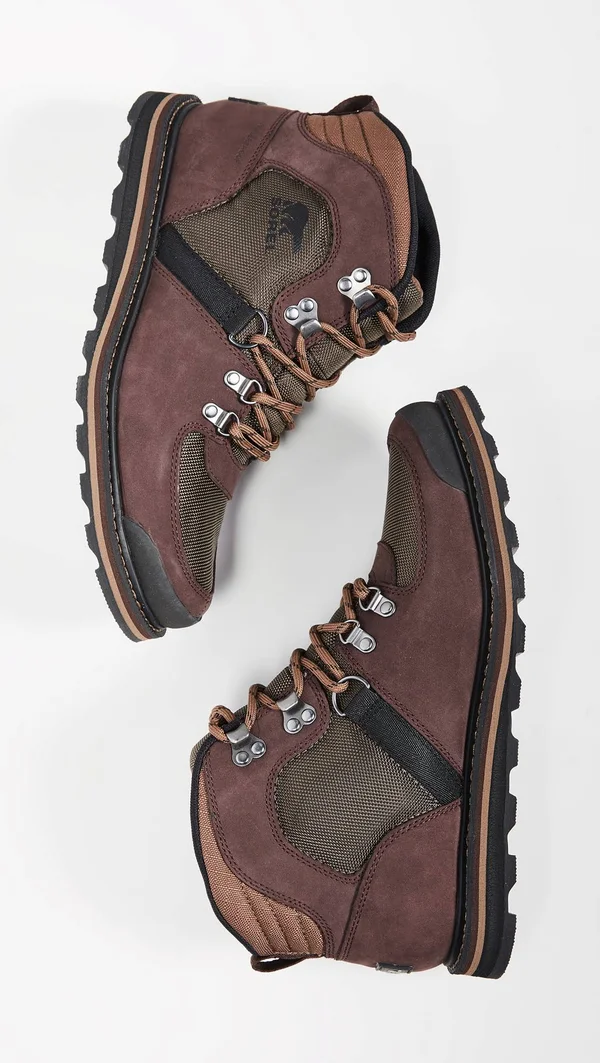 Sorel Men's Madson Sport Hiker Waterproof Boot - 14 - Mud