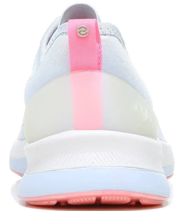 Women's Ryka Defiance Walking Shoe - Grey/Peach - Size 8.5