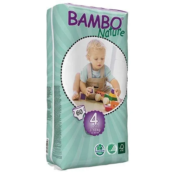 Bambo Nature Maxi Nappies 60's