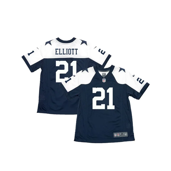 Ezekiel Elliott Dallas Cowboys Nike Youth Alternate Game Jersey - Navy
