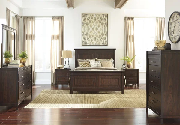 Ashley Timbol Warm Brown Bedroom Mirror B508-36