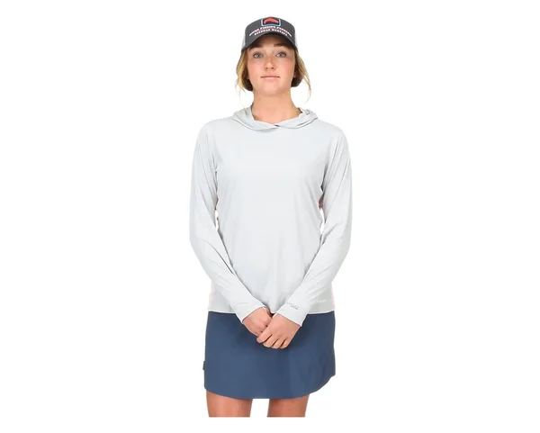 Simms Solarflex Hoody - Women's M Aruba Heather