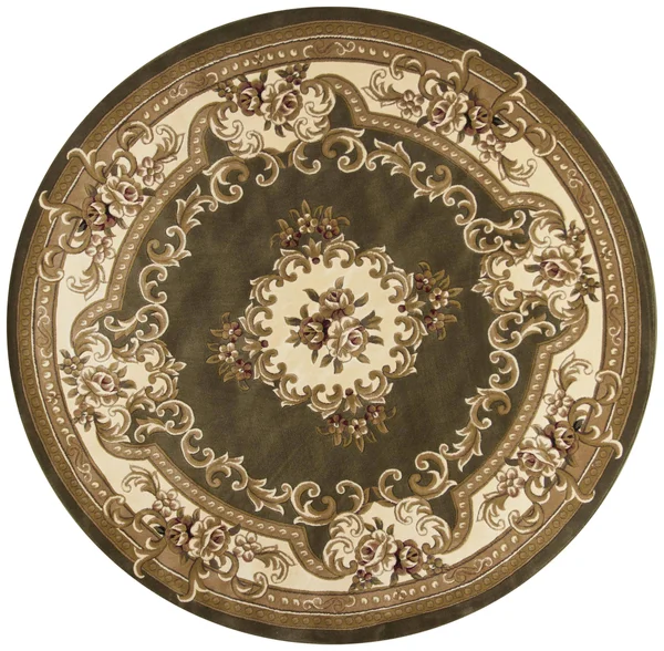 Kas Corinthian 5312 Aubusson 7&7x22 x 10&10x22 Green, Ivory Area Rug