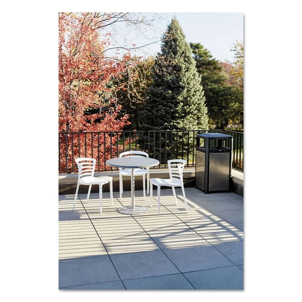 Entourage Table, Base, Silver - Safco - 2490SL