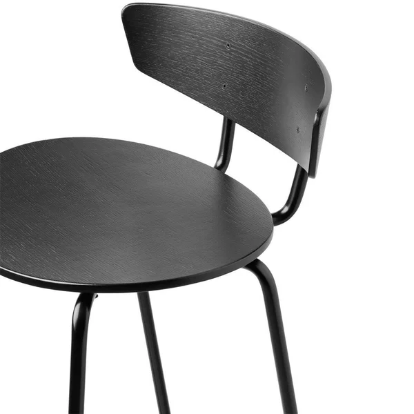Ferm Living Herman Bar Stool - Black, Low
