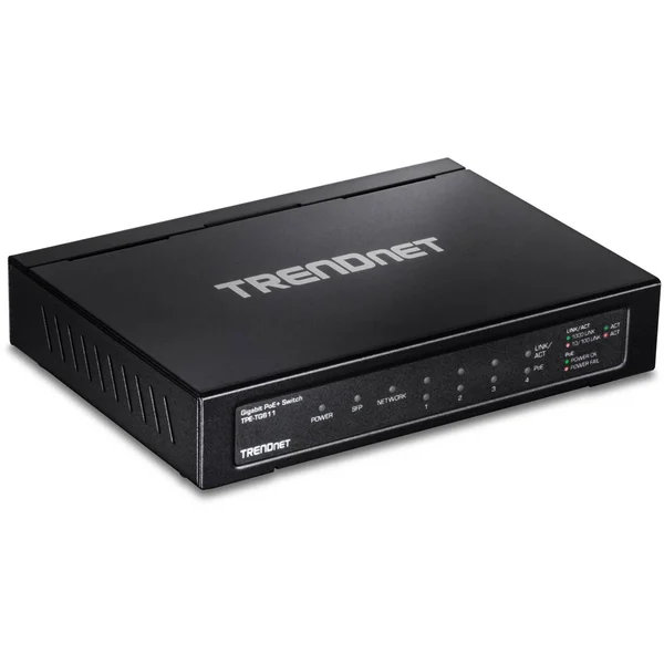 TRENDnet TPE-TG611 6-Port Gigabit PoE+ Switch