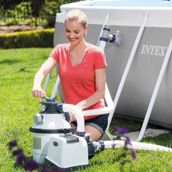 Intex Krystal Clear Sand Filter Pump 12.000l/h One Size 55228