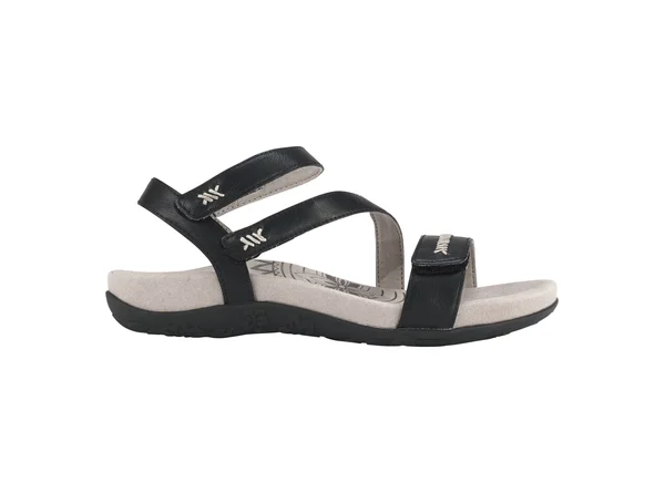 Aetrex Women's Gabby Adjustable Sandal - Red - 38