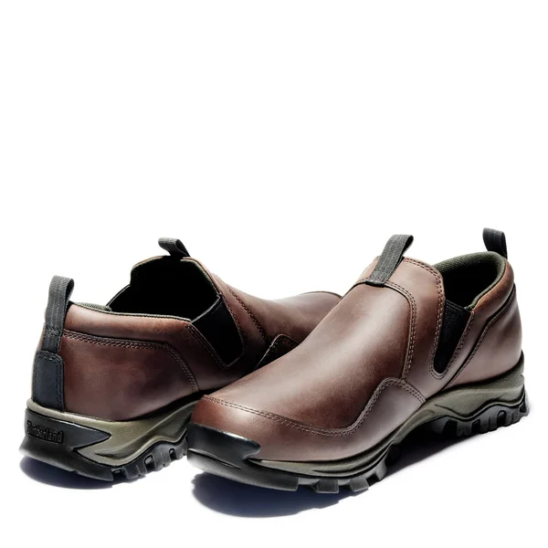 Timberland Men's Mt. Maddsen Slip on Shoes, Brown, 7.5