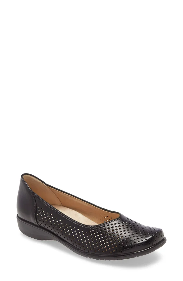 Ara Womens Avril Flat - Women's, Size: 7.5, Black