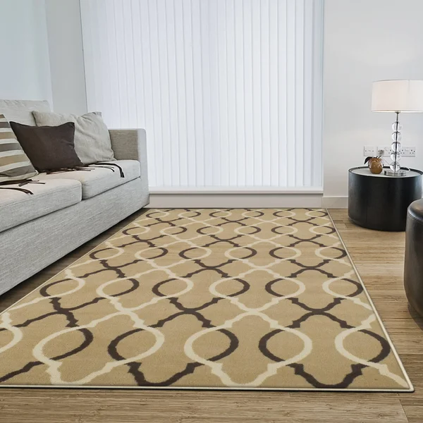 Miranda Haus Designer Cadena Area Rug Collection (8' x 10' - Blue)
