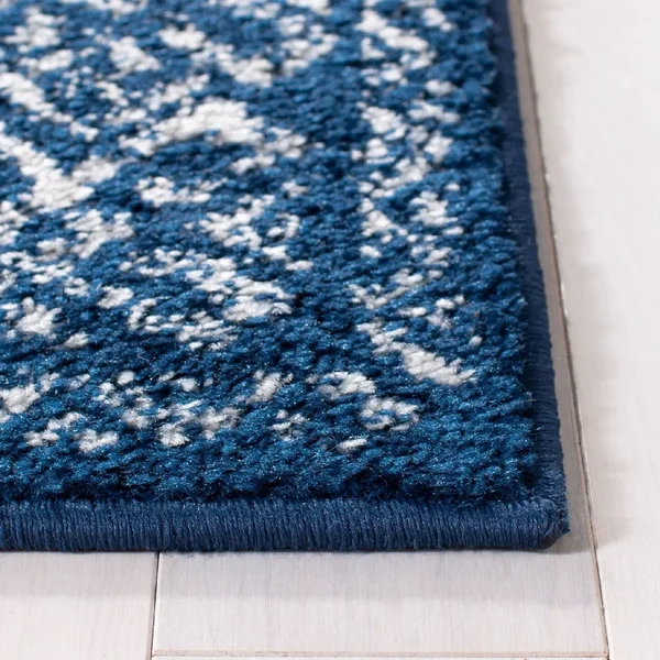 Safavieh Clearance Tulum TUL264N Navy Rug - 6&7x22x6&7x22 - Round