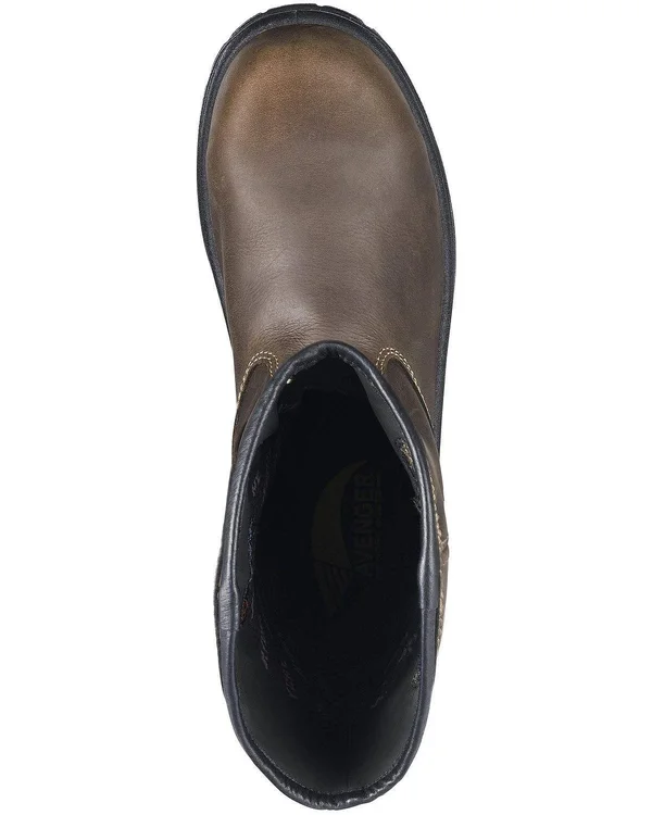Men's Avenger A7856 Framer Wellington Composite Toe WP Work Boot - Size: 11.5, Brown