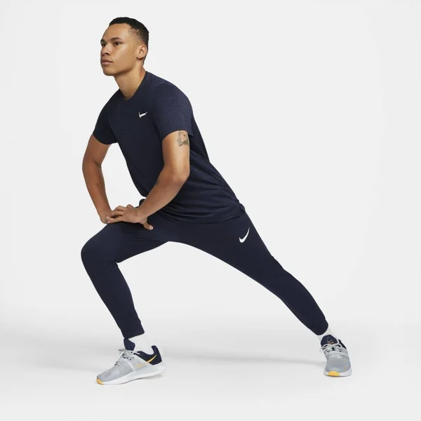Nike Dri-Fit Men's Tapered Training Pants in Blue, Size: Medium, CZ6379-451