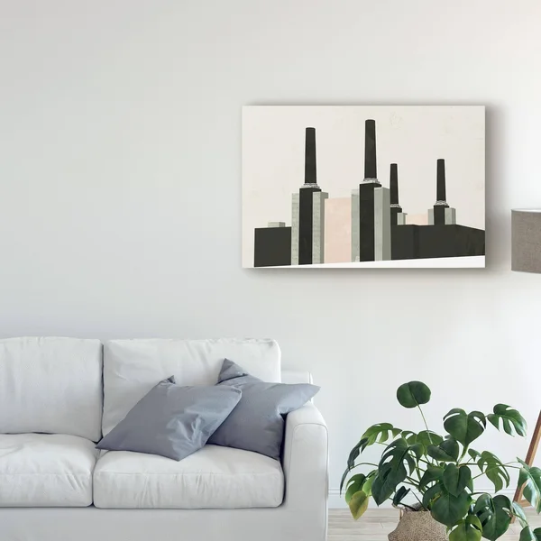 Trademark Fine Art 'Graphic New York V' Canvas Art by Green Lili - Size: 30 x 47