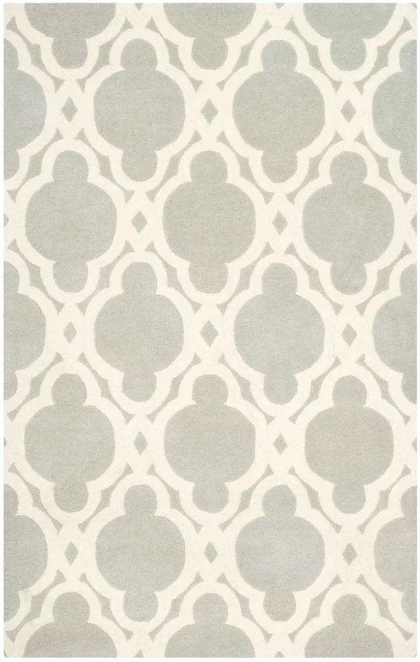 Safavieh Chatham Grey & Ivory 3& x 5& Rug