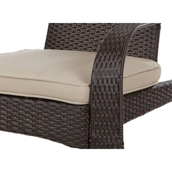 Patio Sense Coconino Wicker Chat Set