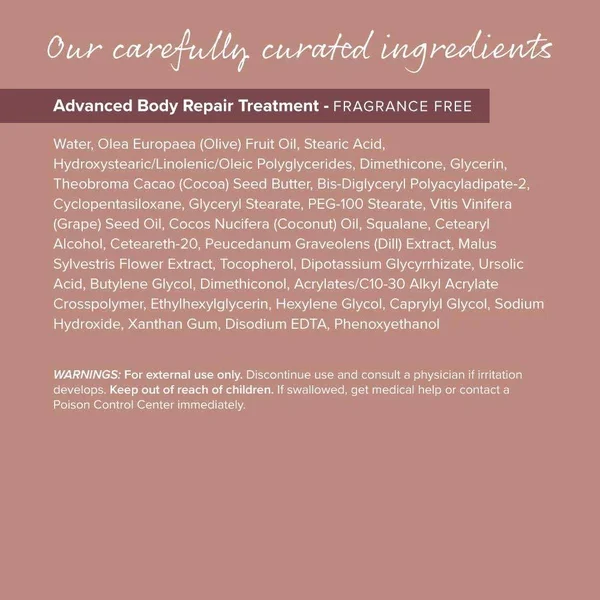 Crepe Erase Advanced Body Repair Treatment with Trufirm Complex & 9 Super Hydrators - 3.3 oz