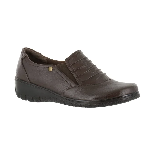 Women's Easy Street Proctor Slip On - Size: 5, Brown