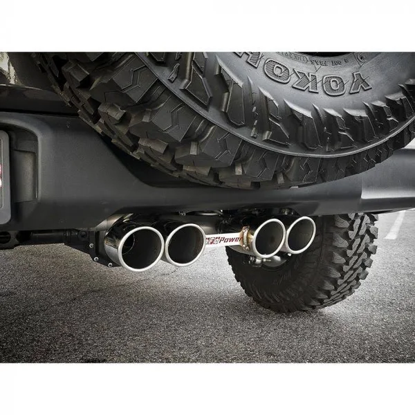 aFe Filters 49-38073-P Rebel Series Cat-Back Exhaust System